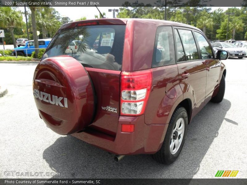 Shining Red Pearl / Black 2007 Suzuki Grand Vitara