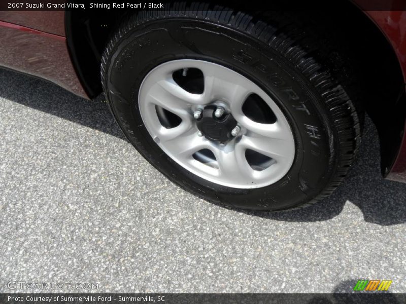 Shining Red Pearl / Black 2007 Suzuki Grand Vitara