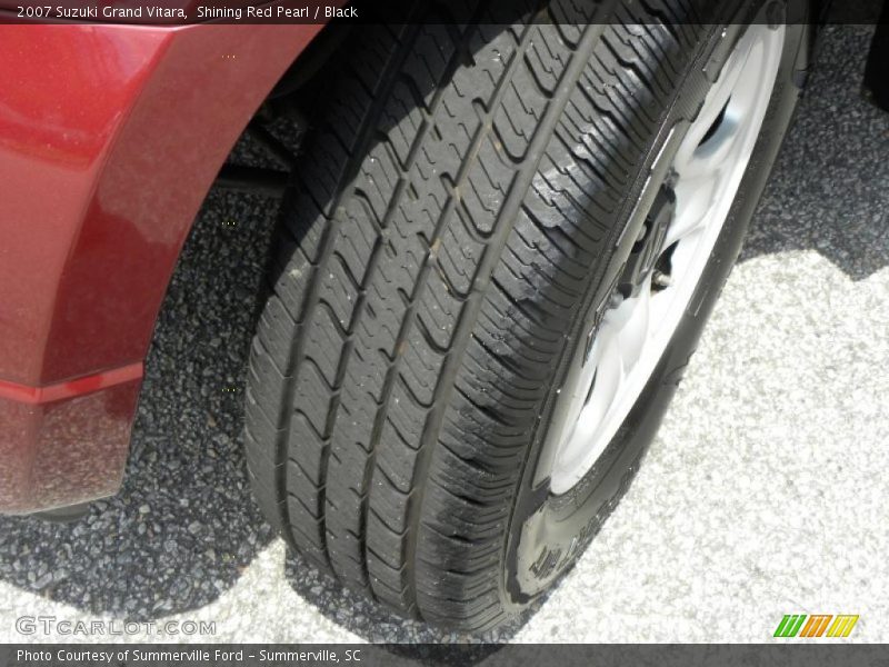 Shining Red Pearl / Black 2007 Suzuki Grand Vitara