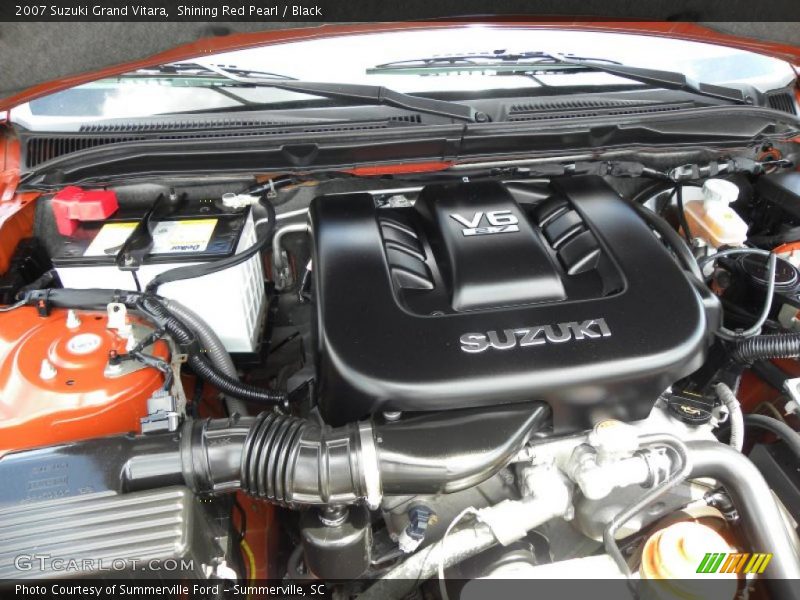 Shining Red Pearl / Black 2007 Suzuki Grand Vitara