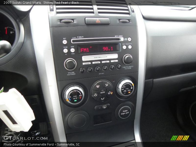 Shining Red Pearl / Black 2007 Suzuki Grand Vitara