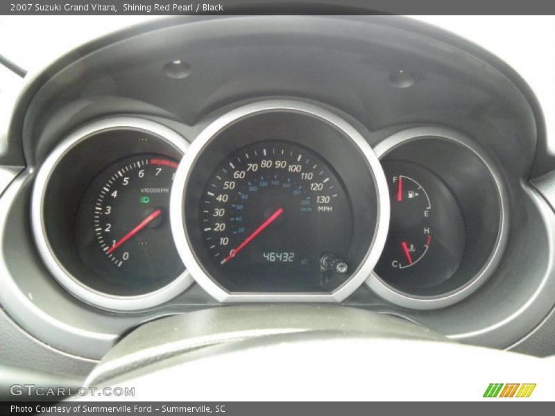 Shining Red Pearl / Black 2007 Suzuki Grand Vitara
