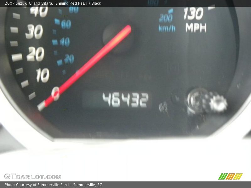 Shining Red Pearl / Black 2007 Suzuki Grand Vitara