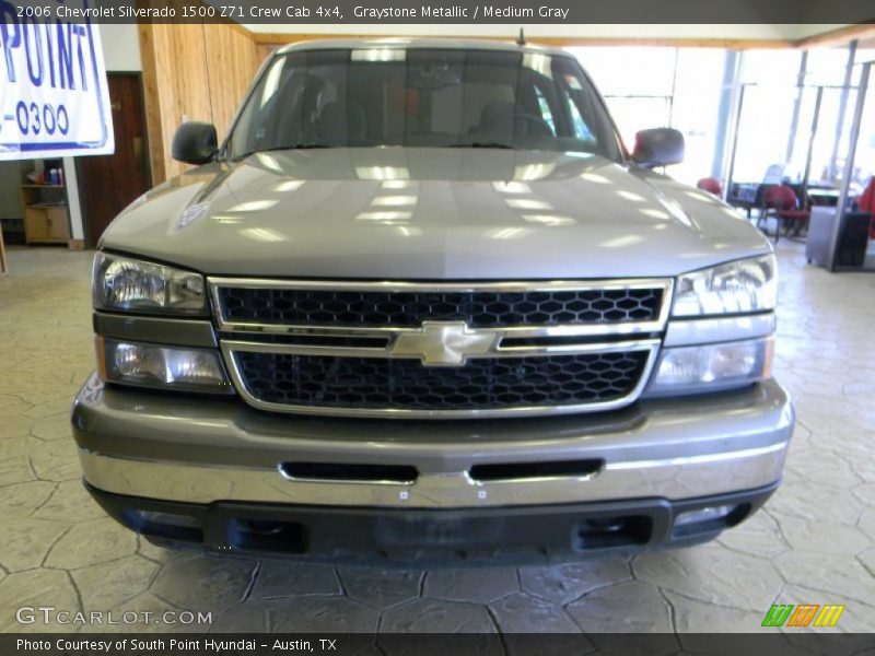 Graystone Metallic / Medium Gray 2006 Chevrolet Silverado 1500 Z71 Crew Cab 4x4