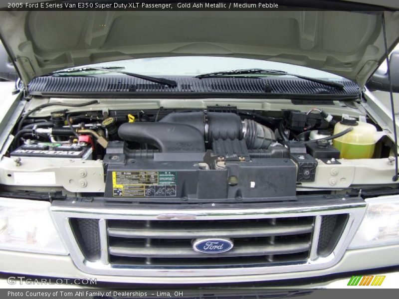 Gold Ash Metallic / Medium Pebble 2005 Ford E Series Van E350 Super Duty XLT Passenger
