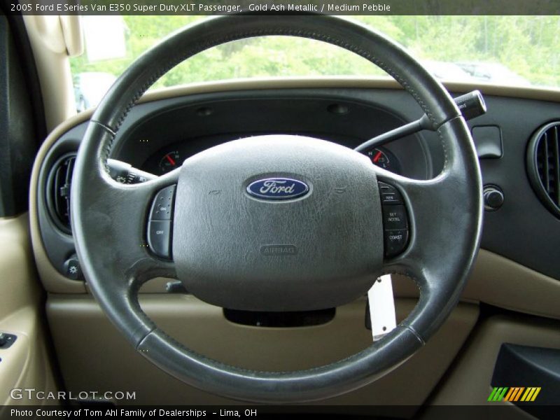 Gold Ash Metallic / Medium Pebble 2005 Ford E Series Van E350 Super Duty XLT Passenger