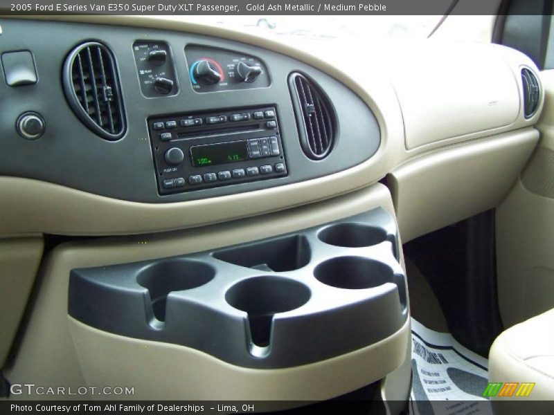 Gold Ash Metallic / Medium Pebble 2005 Ford E Series Van E350 Super Duty XLT Passenger