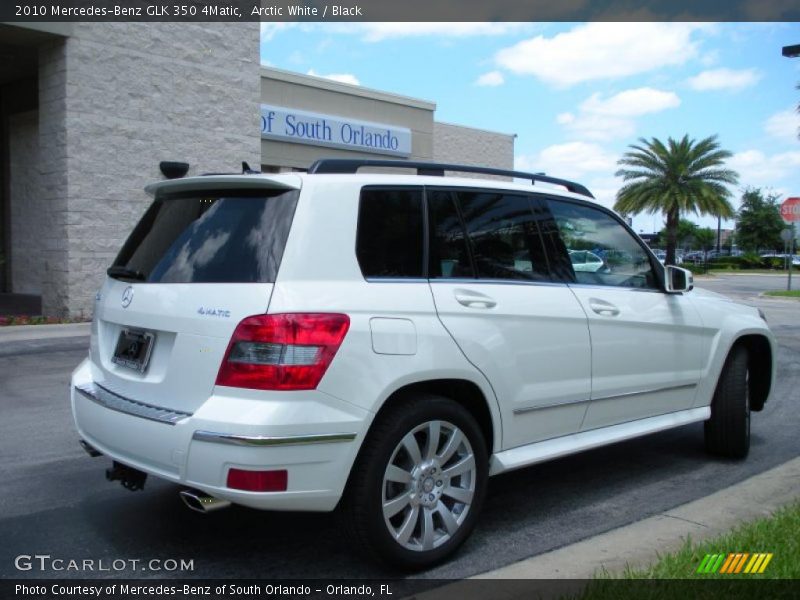Arctic White / Black 2010 Mercedes-Benz GLK 350 4Matic