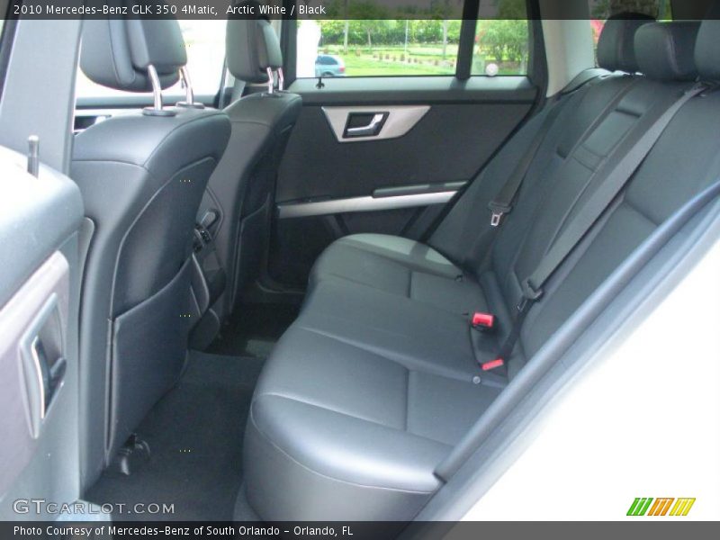 Arctic White / Black 2010 Mercedes-Benz GLK 350 4Matic