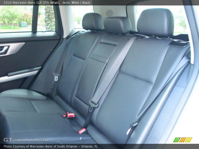 Arctic White / Black 2010 Mercedes-Benz GLK 350 4Matic