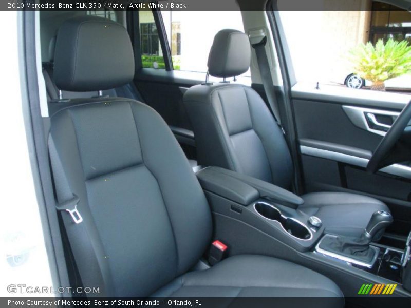 Arctic White / Black 2010 Mercedes-Benz GLK 350 4Matic