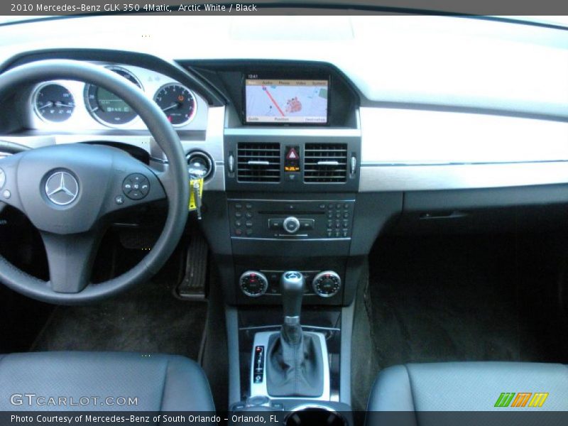 Arctic White / Black 2010 Mercedes-Benz GLK 350 4Matic