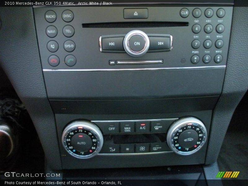 Arctic White / Black 2010 Mercedes-Benz GLK 350 4Matic
