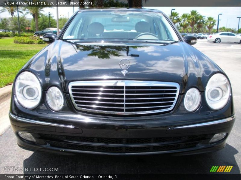Black / Stone 2004 Mercedes-Benz E 320 Sedan