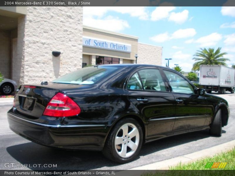 Black / Stone 2004 Mercedes-Benz E 320 Sedan