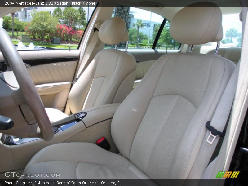 Black / Stone 2004 Mercedes-Benz E 320 Sedan