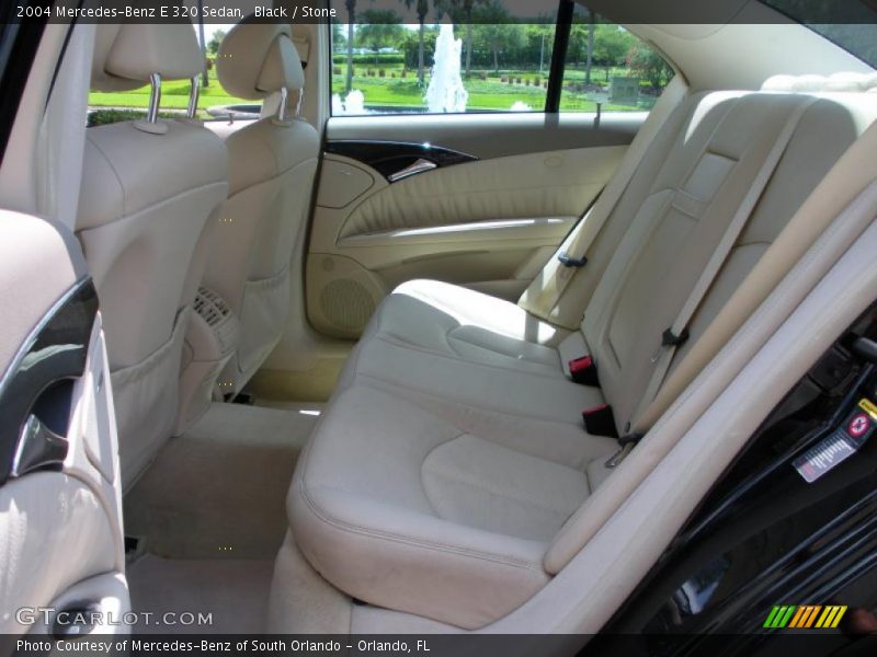 Black / Stone 2004 Mercedes-Benz E 320 Sedan