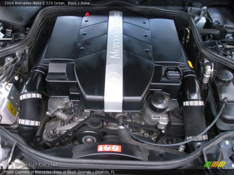 Black / Stone 2004 Mercedes-Benz E 320 Sedan