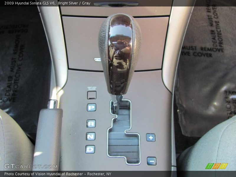 Bright Silver / Gray 2009 Hyundai Sonata GLS V6