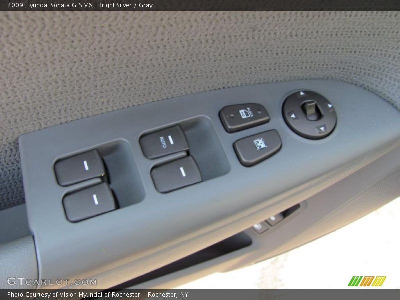 Bright Silver / Gray 2009 Hyundai Sonata GLS V6