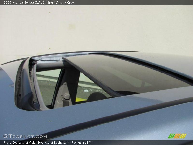 Bright Silver / Gray 2009 Hyundai Sonata GLS V6