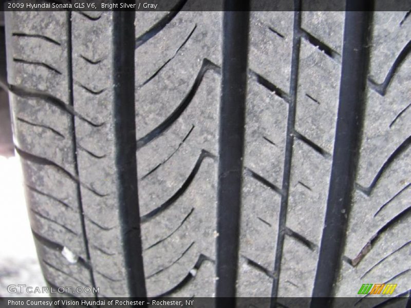 Bright Silver / Gray 2009 Hyundai Sonata GLS V6
