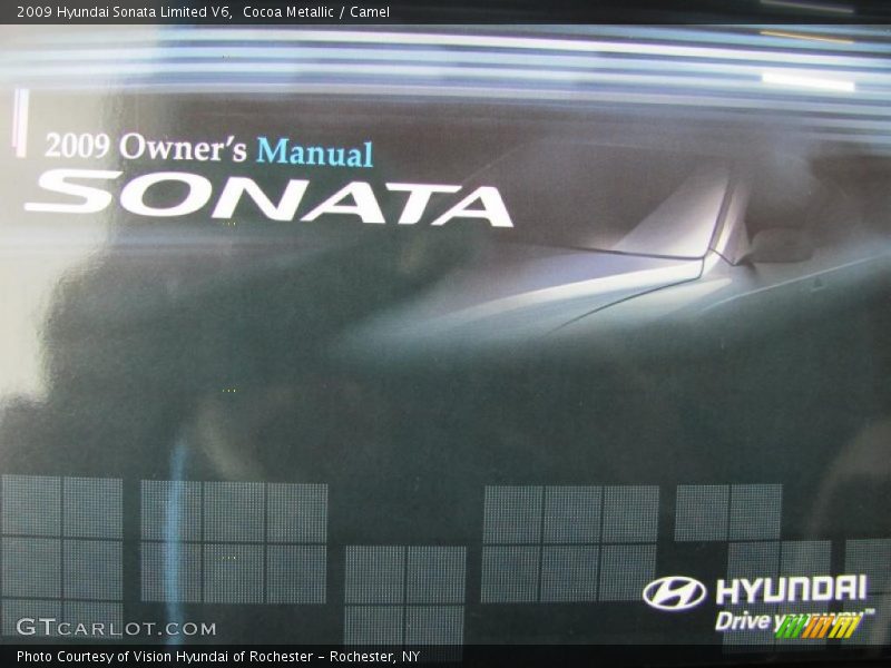 Cocoa Metallic / Camel 2009 Hyundai Sonata Limited V6