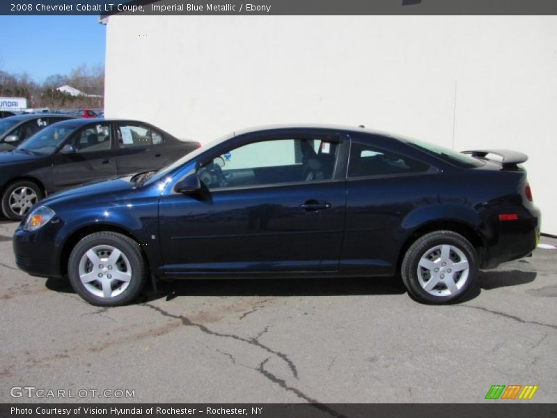 Imperial Blue Metallic / Ebony 2008 Chevrolet Cobalt LT Coupe