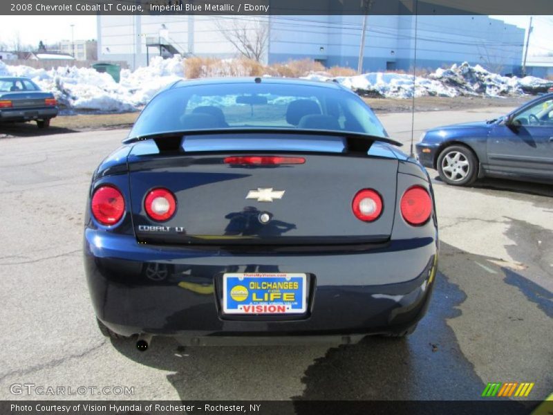 Imperial Blue Metallic / Ebony 2008 Chevrolet Cobalt LT Coupe