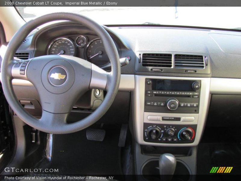 Imperial Blue Metallic / Ebony 2008 Chevrolet Cobalt LT Coupe