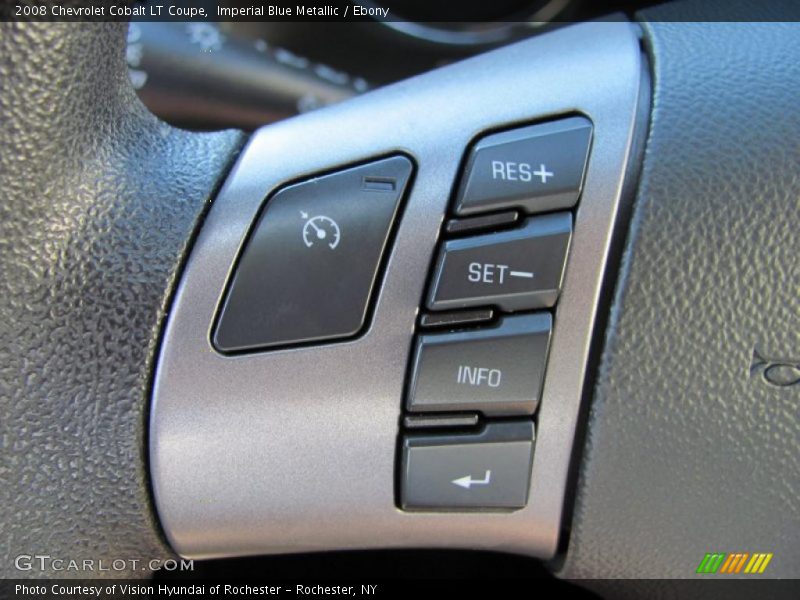 Imperial Blue Metallic / Ebony 2008 Chevrolet Cobalt LT Coupe