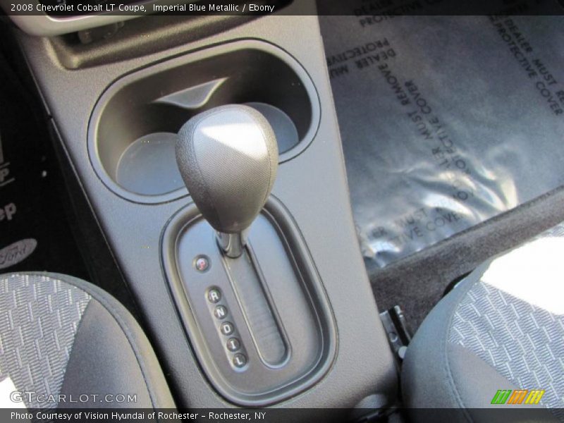 Imperial Blue Metallic / Ebony 2008 Chevrolet Cobalt LT Coupe