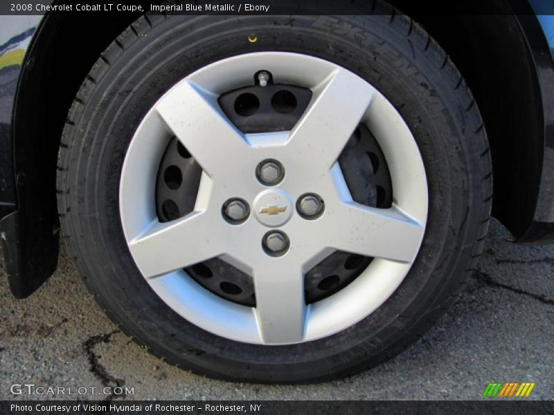 Imperial Blue Metallic / Ebony 2008 Chevrolet Cobalt LT Coupe