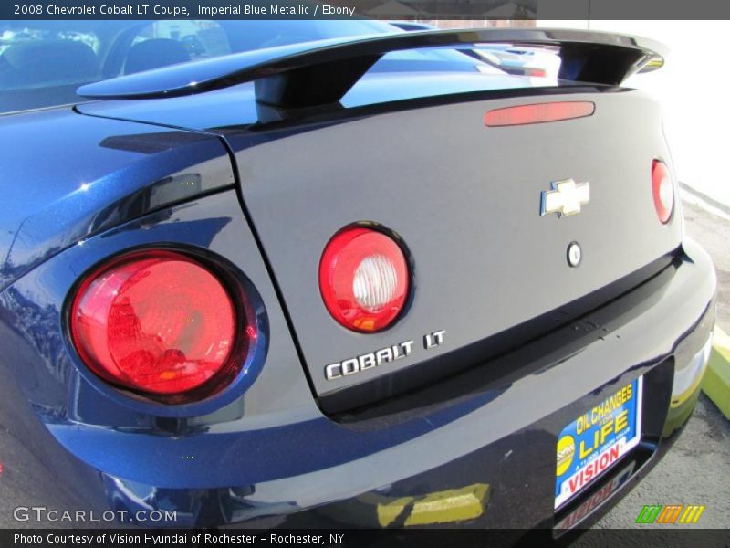 Imperial Blue Metallic / Ebony 2008 Chevrolet Cobalt LT Coupe