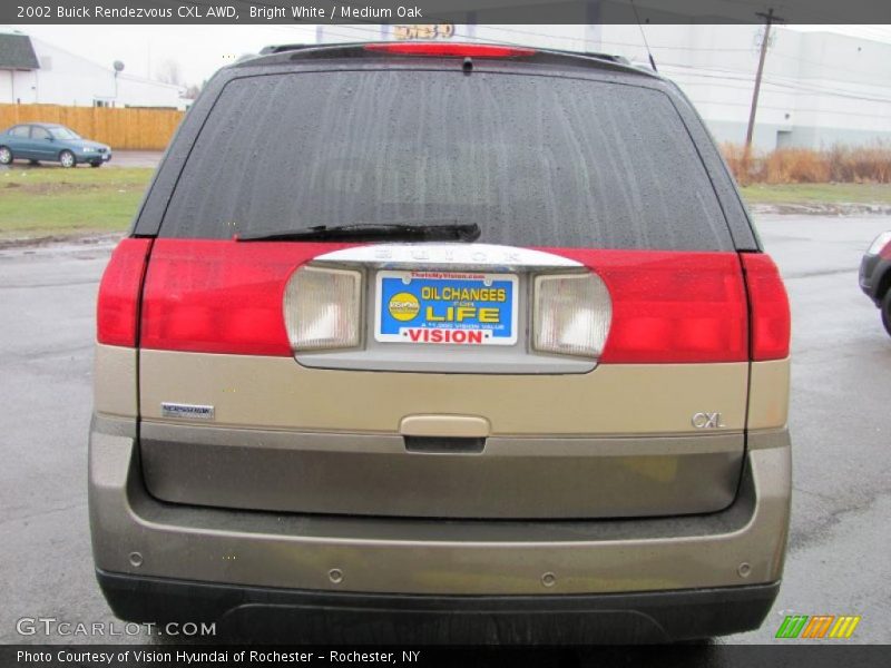 Bright White / Medium Oak 2002 Buick Rendezvous CXL AWD