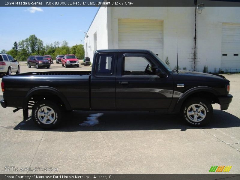 Brilliant Black / Gray 1994 Mazda B-Series Truck B3000 SE Regular Cab