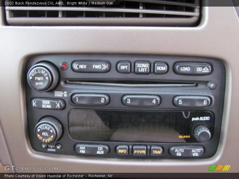 Bright White / Medium Oak 2002 Buick Rendezvous CXL AWD