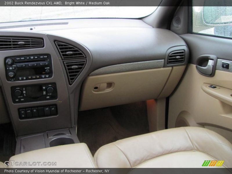 Bright White / Medium Oak 2002 Buick Rendezvous CXL AWD