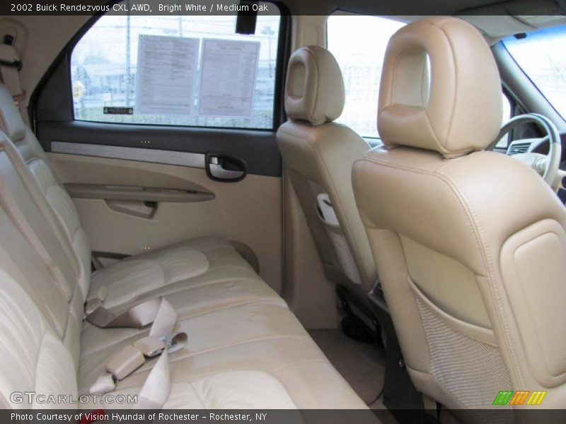Bright White / Medium Oak 2002 Buick Rendezvous CXL AWD