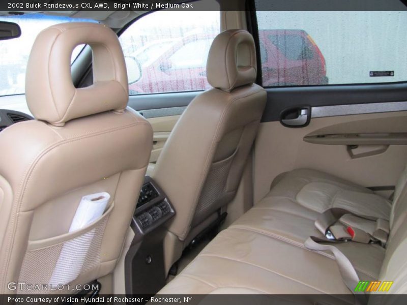 Bright White / Medium Oak 2002 Buick Rendezvous CXL AWD
