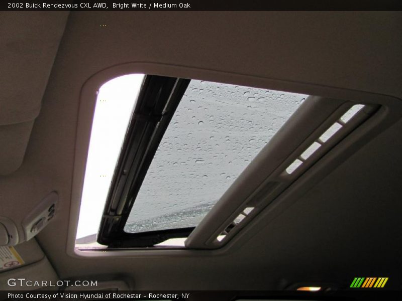 Bright White / Medium Oak 2002 Buick Rendezvous CXL AWD