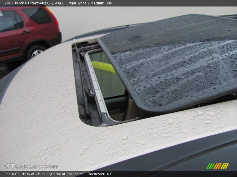 Bright White / Medium Oak 2002 Buick Rendezvous CXL AWD