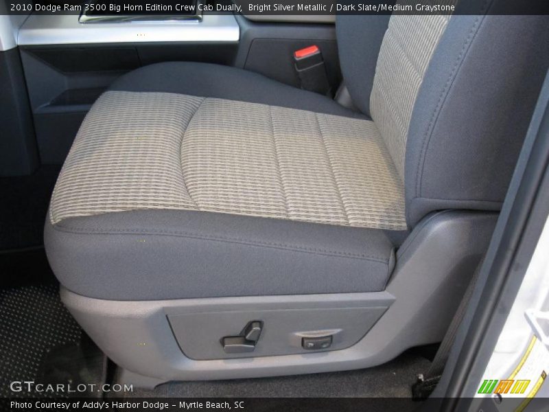 Bright Silver Metallic / Dark Slate/Medium Graystone 2010 Dodge Ram 3500 Big Horn Edition Crew Cab Dually