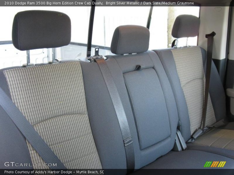 Bright Silver Metallic / Dark Slate/Medium Graystone 2010 Dodge Ram 3500 Big Horn Edition Crew Cab Dually