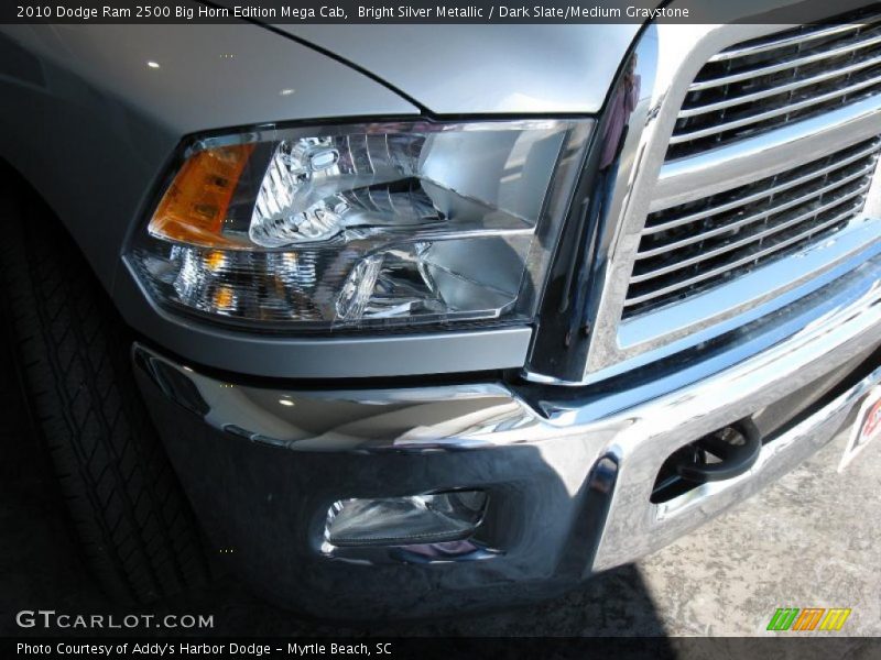 Bright Silver Metallic / Dark Slate/Medium Graystone 2010 Dodge Ram 2500 Big Horn Edition Mega Cab