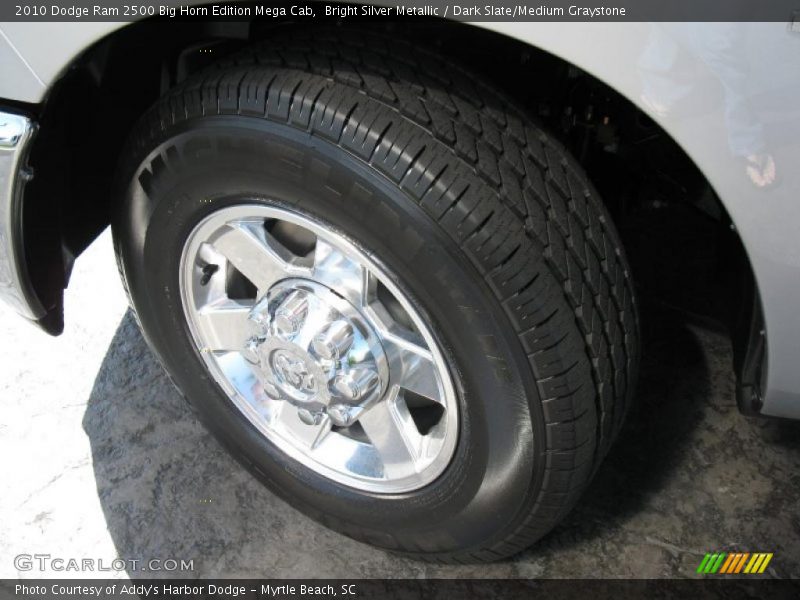 Bright Silver Metallic / Dark Slate/Medium Graystone 2010 Dodge Ram 2500 Big Horn Edition Mega Cab