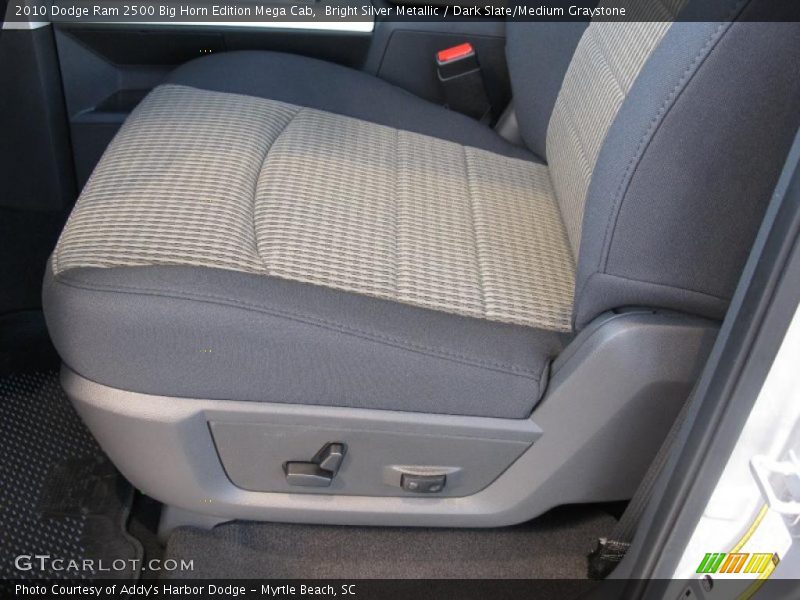 Bright Silver Metallic / Dark Slate/Medium Graystone 2010 Dodge Ram 2500 Big Horn Edition Mega Cab