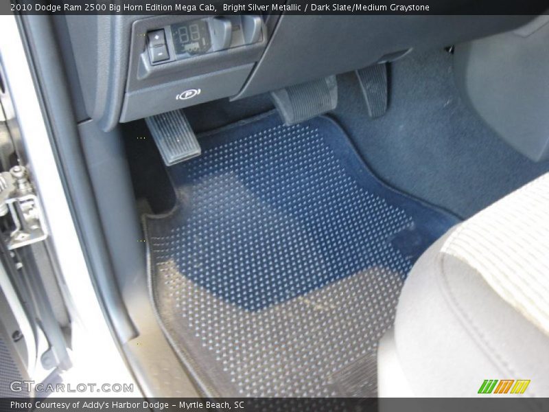 Bright Silver Metallic / Dark Slate/Medium Graystone 2010 Dodge Ram 2500 Big Horn Edition Mega Cab