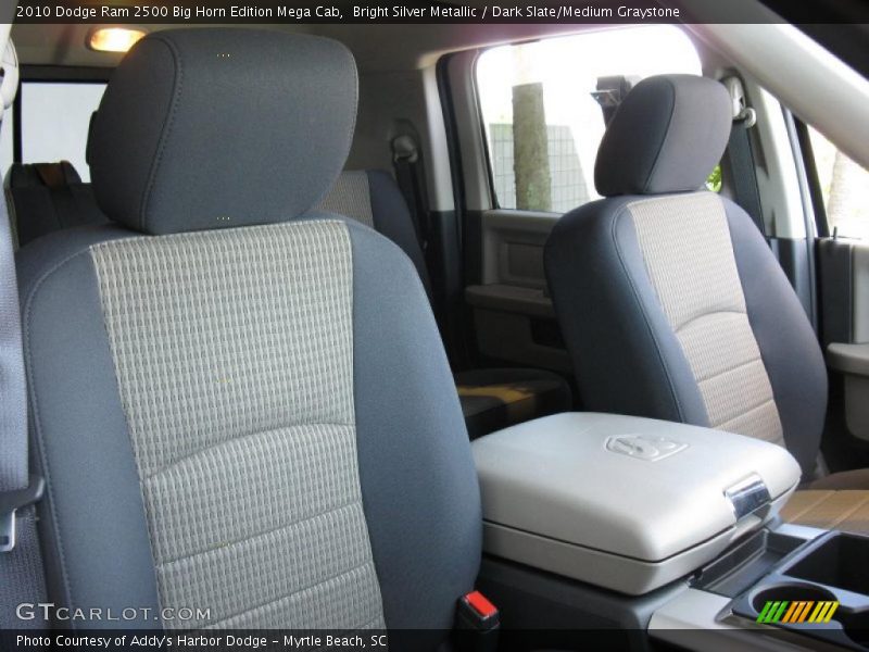 Bright Silver Metallic / Dark Slate/Medium Graystone 2010 Dodge Ram 2500 Big Horn Edition Mega Cab