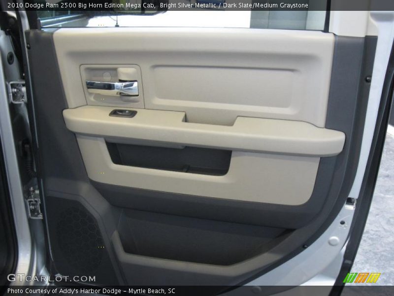 Bright Silver Metallic / Dark Slate/Medium Graystone 2010 Dodge Ram 2500 Big Horn Edition Mega Cab